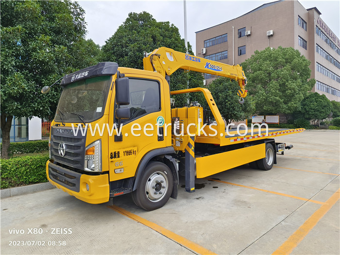 5ton Wrecker with Crane